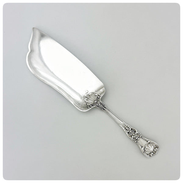 Back, Sterling Silver Crumber in "King George", Gorham Manufacturing Company, Providence, RI, Patented 1894 - The Silver Vault of Charleston