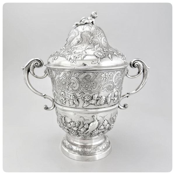 Irish Sterling Silver Loving Cup, John Hamilton, Dublin, 1739-1740