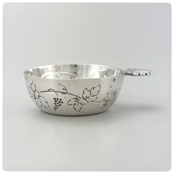 First Standard (950/1000) Solid Silver Wine Taster / Tastevin, Paris, Circa 1878
