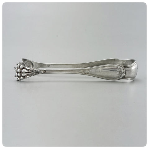 First Standard (950/1000) Silver Sugar Tong, Paris, Circa 1880 - The Silver Vault of Charleston