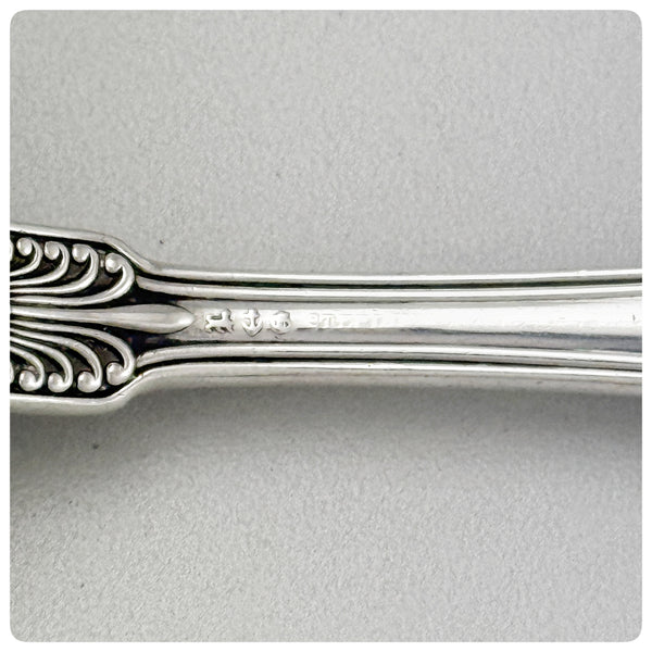 Marks, Sterling Silver Crumber in "King George", Gorham Manufacturing Company, Providence, RI, Patented 1894 - The Silver Vault of Charleston