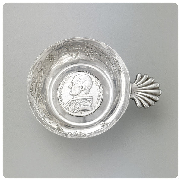 First Standard (950/1000) Solid Silver Wine Taster / Tastevin, Paris, Circa 1878