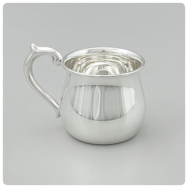 Sterling Silver Baby Cup with Bulbous Sides, The Prince Company, Pawley's Island, SC, New