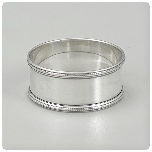 Sterling Silver Napkin Ring, Rogers, Lunt and Bowlen, Greenfield, MA, 1901-1935