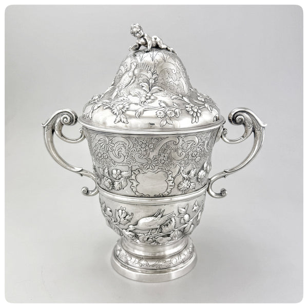 Irish Sterling Silver Loving Cup, John Hamilton, Dublin, 1739-1740