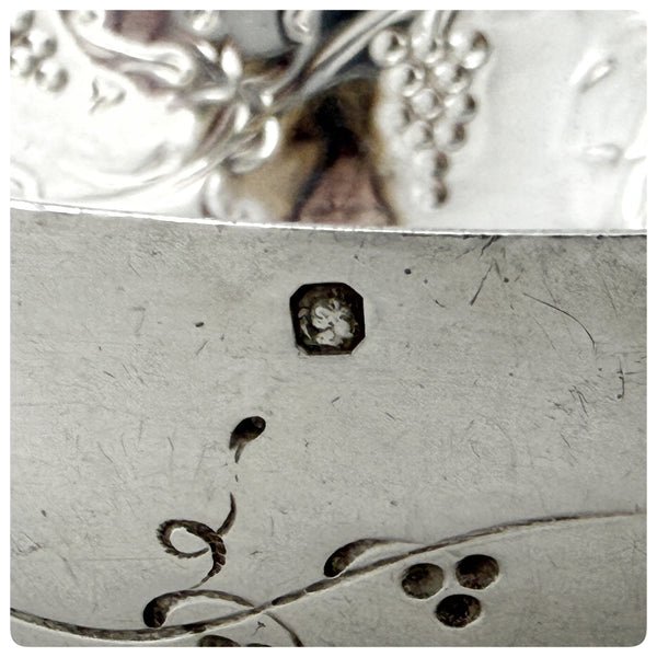 First Standard (950/1000) Solid Silver Wine Taster / Tastevin, Paris, Circa 1878