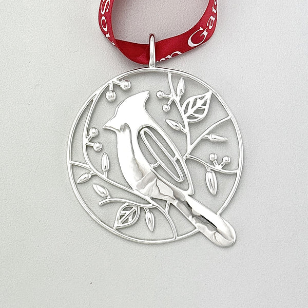 Silverplate Limited Edition Ornament, “Cardinal” Southern Gates Collection, The Cargo Hold, Charleston, SC, 2025