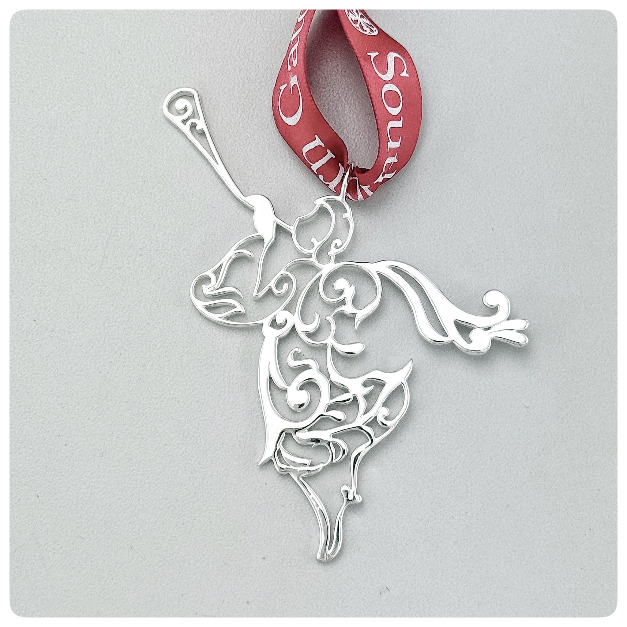 Silverplate Limited Edition Ornament, “Angel” Southern Gates Collection, The Cargo Hold, Charleston, SC, 2025