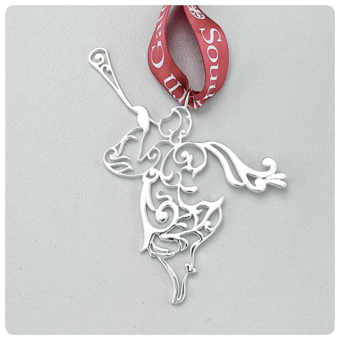 Silverplate Limited Edition Ornament, “Angel” Southern Gates Collection, The Cargo Hold, Charleston, SC, 2025