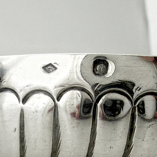 Marks, French First Standard (950/1000) Solid Silver Wine Taster or Tastevin, Circa 1878 - The Silver Vault of Charleston