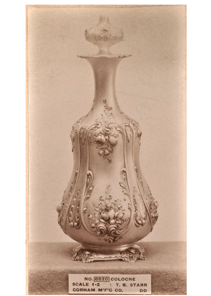 Image of Cologne Bottle from Gorham Archives at Brown University