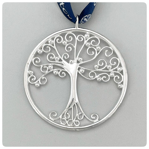 Silverplate Limited Edition Ornament, "Tree of Life" Southern Gates Collection, The Cargo Hold, Charleston, SC, 2019