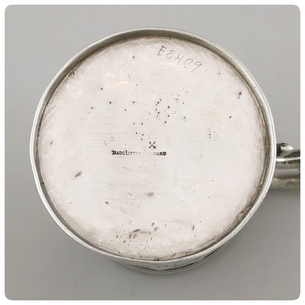 Mark, Coin Silver Handled Cup, Engraved "Lyles", Radcliffe and Guignard, Columbia, SC 1856-1858 - The Silver Vault of Charleston
