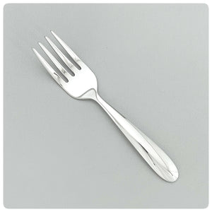 Sterling Silver Short Handle Baby Fork, The Prince Company, Pawley's Island, SC, New - The Silver Vault of Charleston