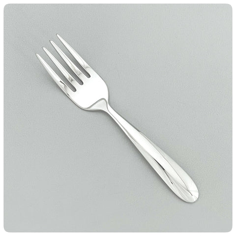 Sterling Silver Short Handle Baby Fork, The Prince Company, Pawley's Island, SC, New - The Silver Vault of Charleston