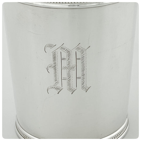 Engraving, Pair of Sterling Silver Mint Julep Cups in the "Presidential Series", Mark J. Scearce, Shelbyville, KY, 1967-1971 - The Silver Vault of Charleston