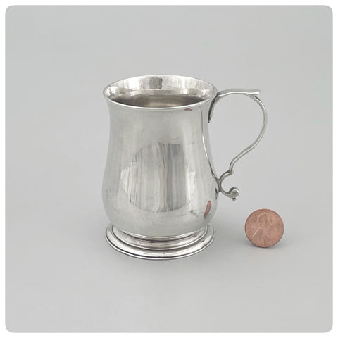 English Sterling Silver Diminutive Cann, London, 1761-1762 - The Silver Vault of Charleston