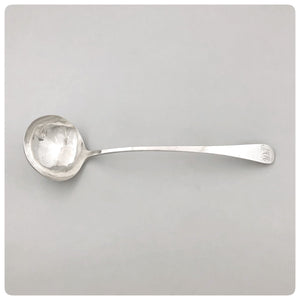 Coin Silver Soup Ladle, William Purse, Charleston, SC, Working 1785 - Circa 1825 - The Silver Vault of Charleston
