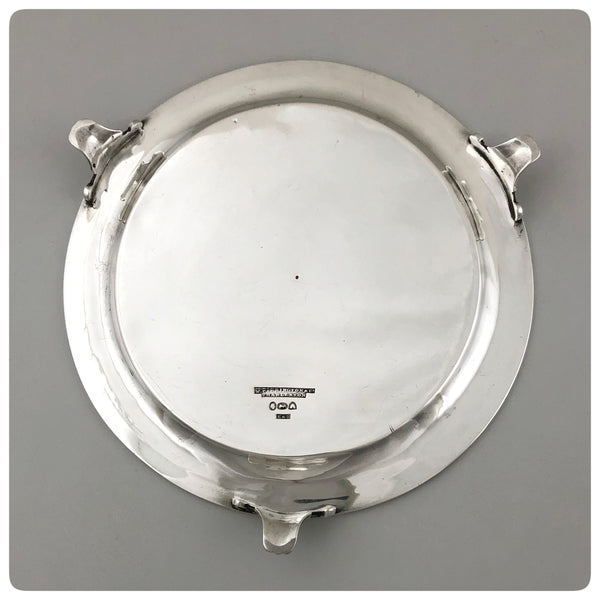 Coin Silver Salver, William Carrington and Company, Charleston, SC and Eoff and Shepard, New York, NY, 1852-1861 - The Silver Vault of Charleston