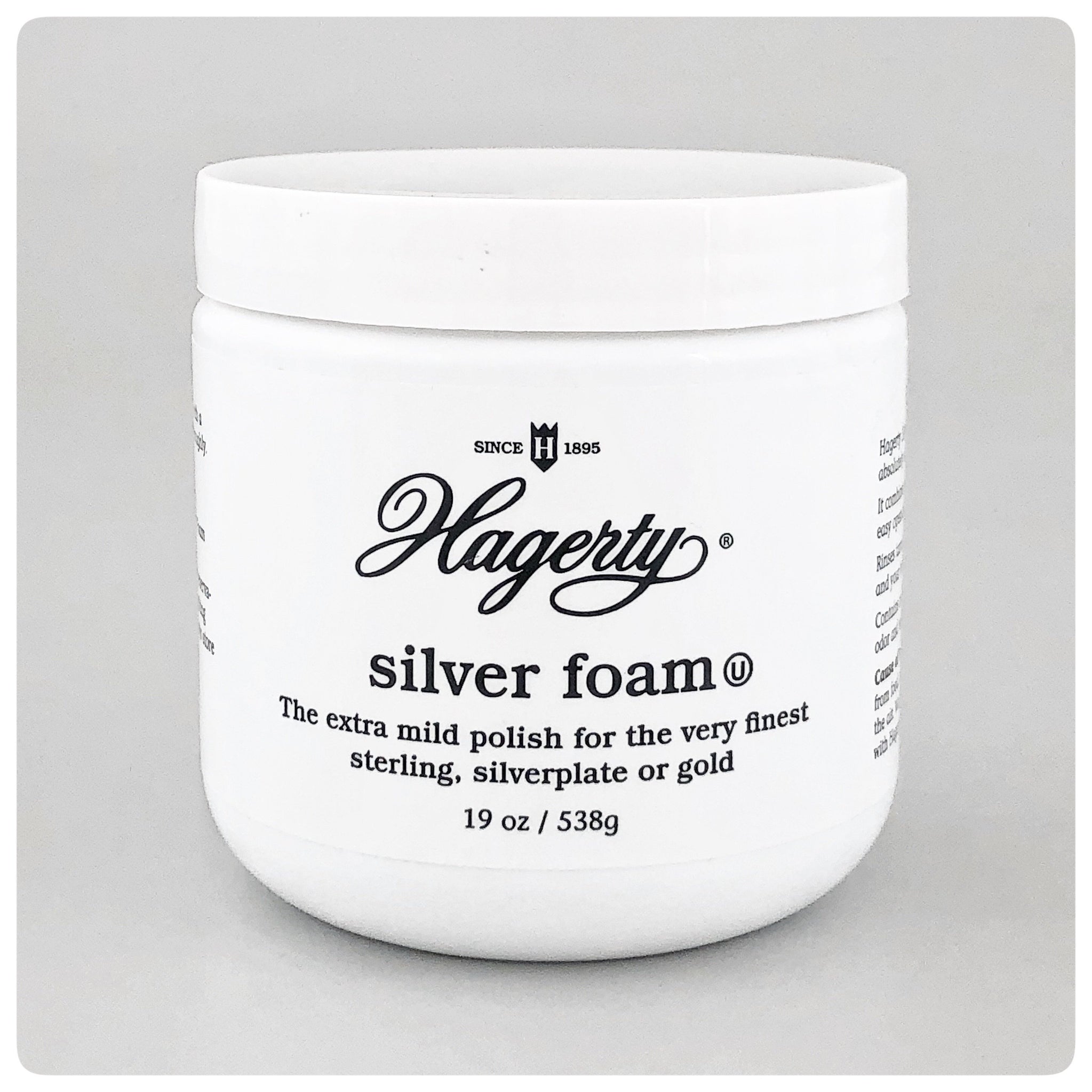 Hagerty Silver Foam - The Silver Vault of Charleston
